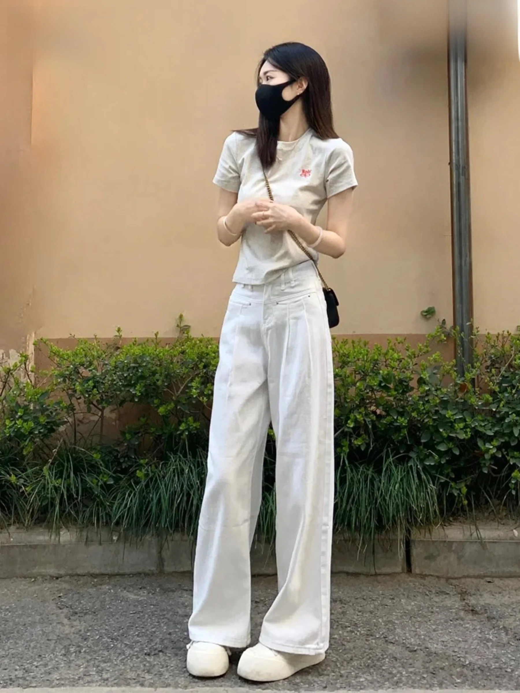 High Waist Wide Leg American Style Jeans Women Loose Slim Straight Casual Spring Summer Denim Pants Ladies Fashion Trend
High Waist Wide Leg American Style Jeans Women Loose Slim Straight Casual Spring Summer Denim Pants Ladies Fashion Trend