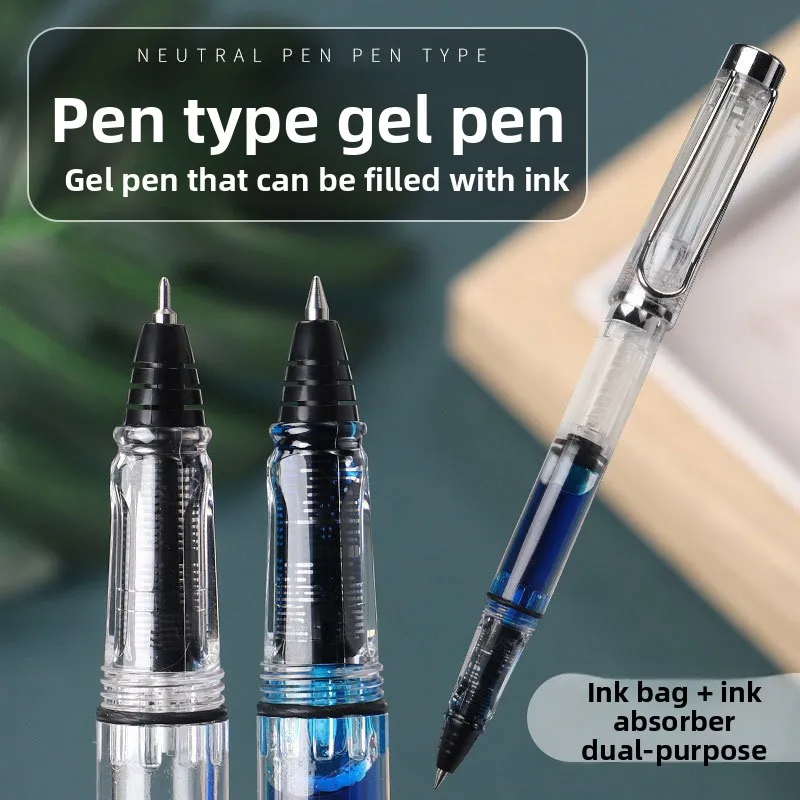 Refillable Ink Pen - Ballpoint W/ Replaceable Ink Cartridge, Student Water-Based Pen, Back To School Gift
Refillable Ink Pen - Ballpoint W/ Replaceable Ink Cartridge, Student Water-Based Pen, Back To School Gift