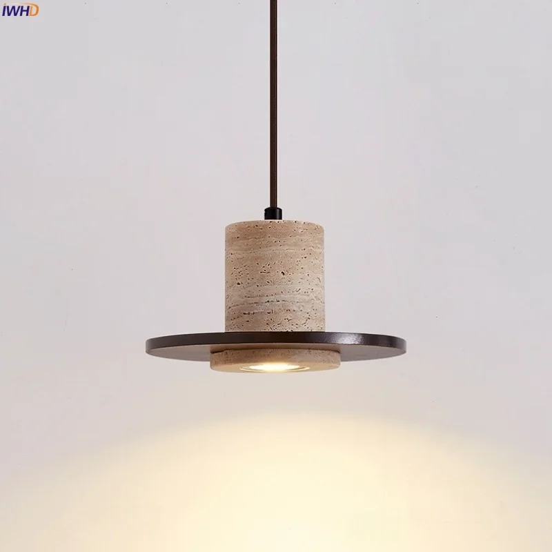 IWHD Stone Wood LED Pendant Lights Dining Living Room Loft Yellow Travertine Wabi Sabi Vintage Hanging Lamp Lighting Luminaria
IWHD Stone Wood LED Pendant Lights Dining Living Room Loft Yellow Travertine Wabi Sabi Vintage Hanging Lamp Lighting Luminaria