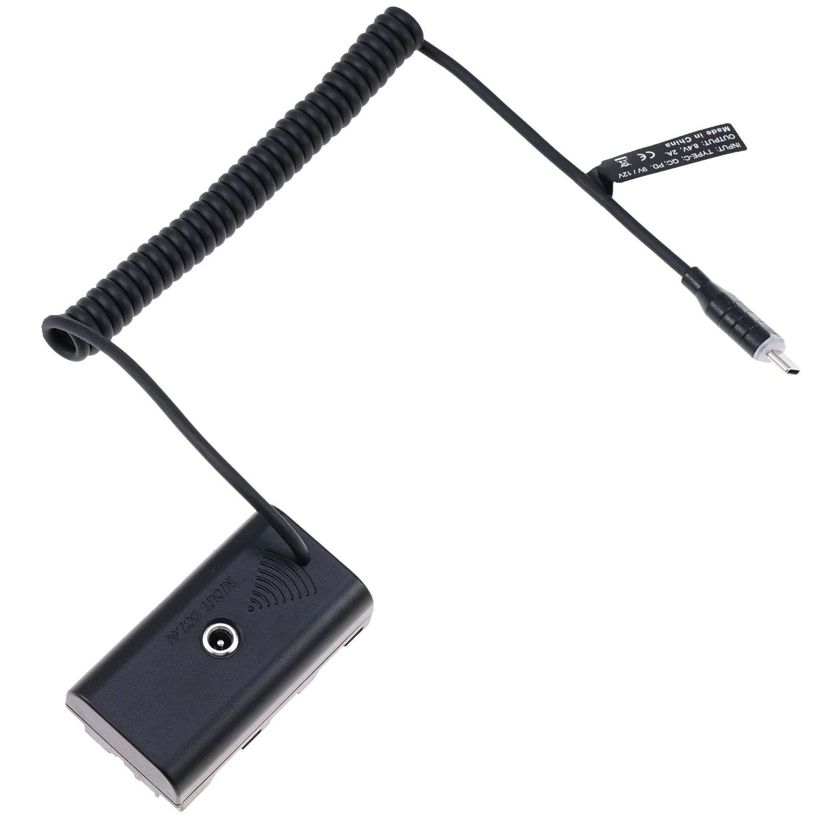 NP-F550 Dummy Battery Virtual Battery + Type-C spring wire Cable 9V/3A 8.4V/3A 22AWG,OD3. 5mm Fotografica Photography Accessorie
NP-F550 Dummy Battery Virtual Battery + Type-C spring wire Cable 9V/3A 8.4V/3A 22AWG,OD3. 5mm Fotografica Photography Accessorie