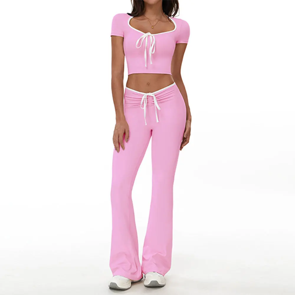 Fitness Suit Women's Tracksuit Yoga Sets Sportswear Workout Sports Short Sleeves High Waist Leggings Gym Clothing Sports Suits 
Fitness Suit Women's Tracksuit Yoga Sets Sportswear Workout Sports Short Sleeves High Waist Leggings Gym Clothing Sports Suits