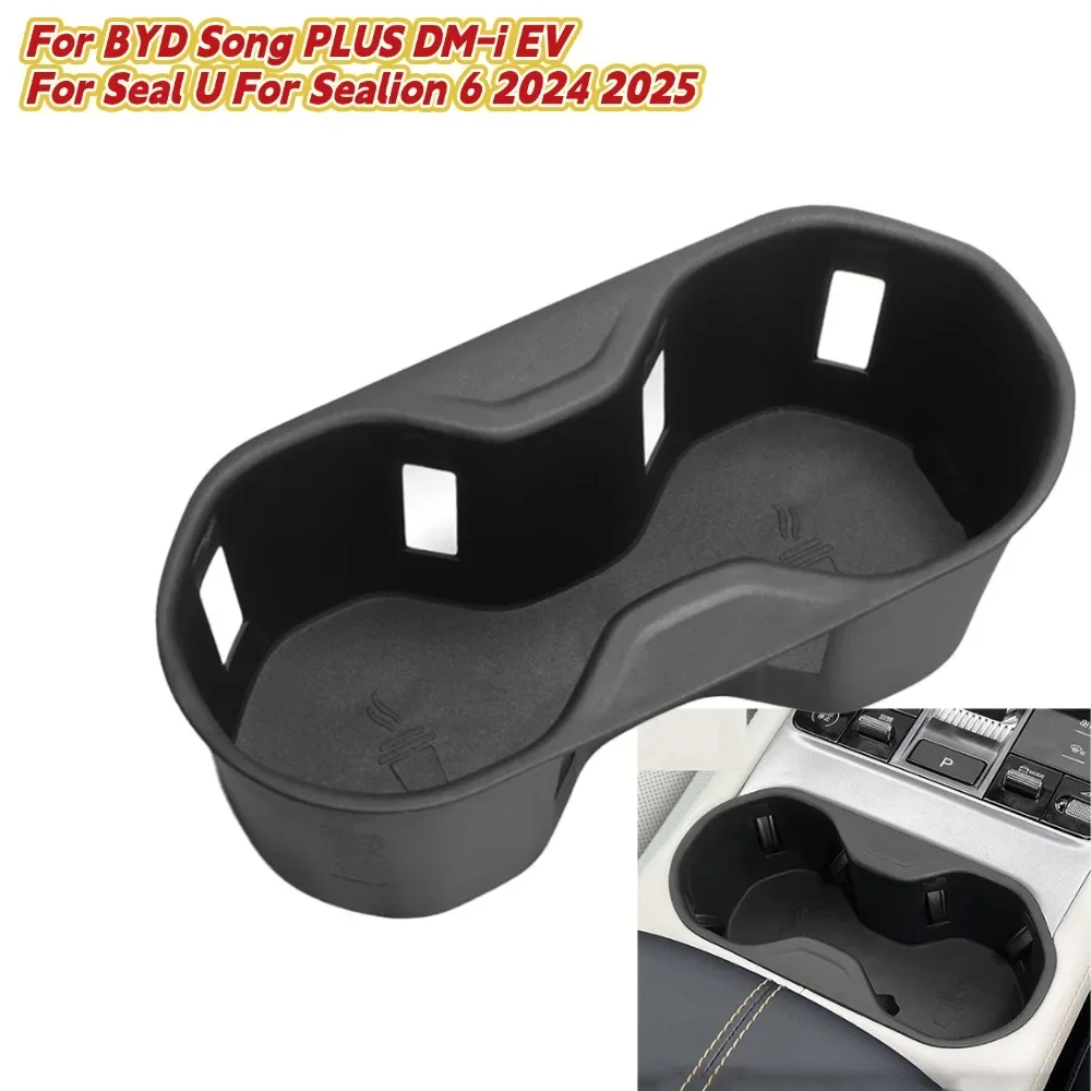 Center Console Water Cup Holder For BYD Song PLUS DM-i EV For Seal U For Sealion 6 2024 2025 Tray Interior Accessories
Center Console Water Cup Holder For BYD Song PLUS DM-i EV For Seal U For Sealion 6 2024 2025 Tray Interior Accessories