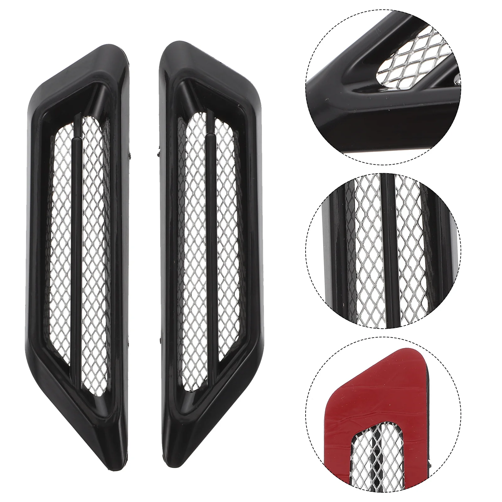 Flow Vent Decal Durable ABS Material Self Adhesive Car Body Decoration Cover Side Vent Defects Perfect Fit Most
Flow Vent Decal Durable ABS Material Self Adhesive Car Body Decoration Cover Side Vent Defects Perfect Fit Most