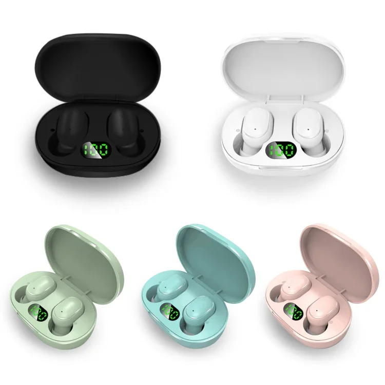 Phone Planet LED Digital Display TWS Earbuds Wireless Mini Headphones Headset Gaming In-Ear Earphones Handfree E6S Ear Buds
Phone Planet LED Digital Display TWS Earbuds Wireless Mini Headphones Headset Gaming In-Ear Earphones Handfree E6S Ear Buds
