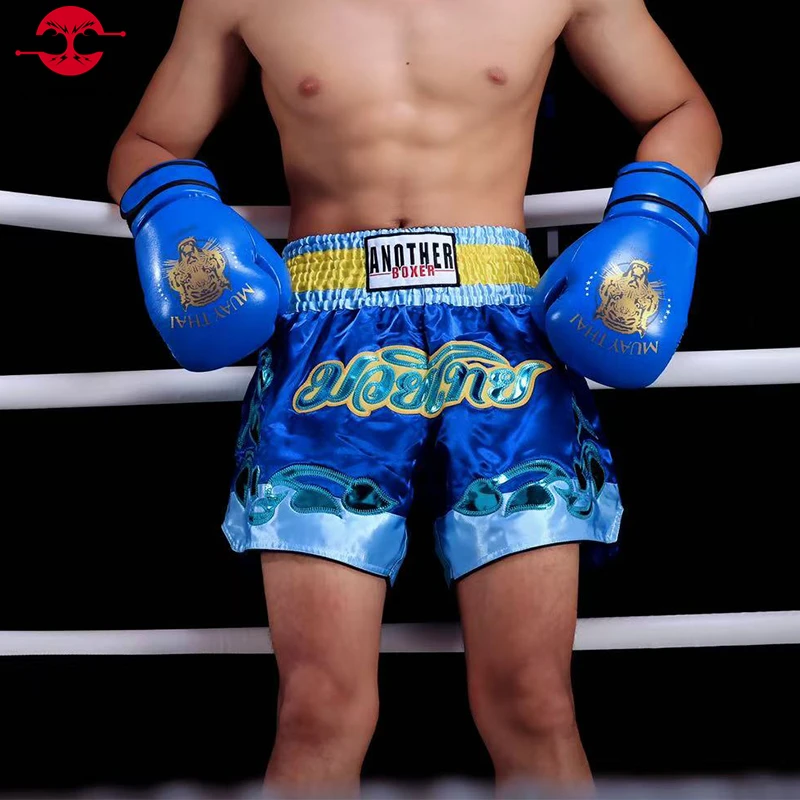 Muay Thai Shorts Gym Boxing Shorts Men Women Child Martial Arts MMA Team Clothing Embroidery Grappling Fight Kickboxing Trunks
Muay Thai Shorts Gym Boxing Shorts Men Women Child Martial Arts MMA Team Clothing Embroidery Grappling Fight Kickboxing Trunks
