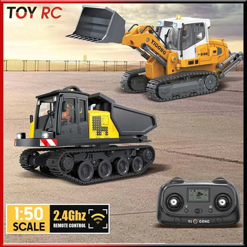 Yigong Remote Control Crawler Loader 1 50 Scale Alloy Tracked Simulation Engineering Vehicle Model Rechargeable Toy For Adults
Yigong Remote Control Crawler Loader 1 50 Scale Alloy Tracked Simulation Engineering Vehicle Model Rechargeable Toy For Adults