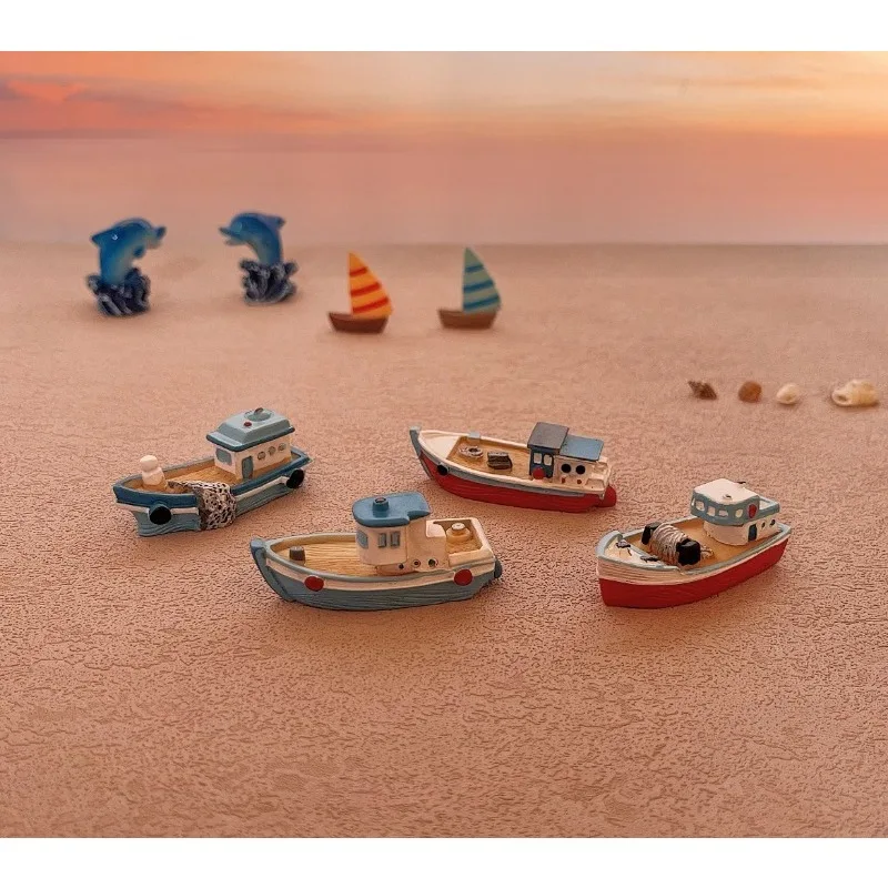 Emulation Miniature Boat Cruise Micro Scenery Sand Table Props Scene Modeling Decoration Ornaments Toy
Emulation Miniature Boat Cruise Micro Scenery Sand Table Props Scene Modeling Decoration Ornaments Toy