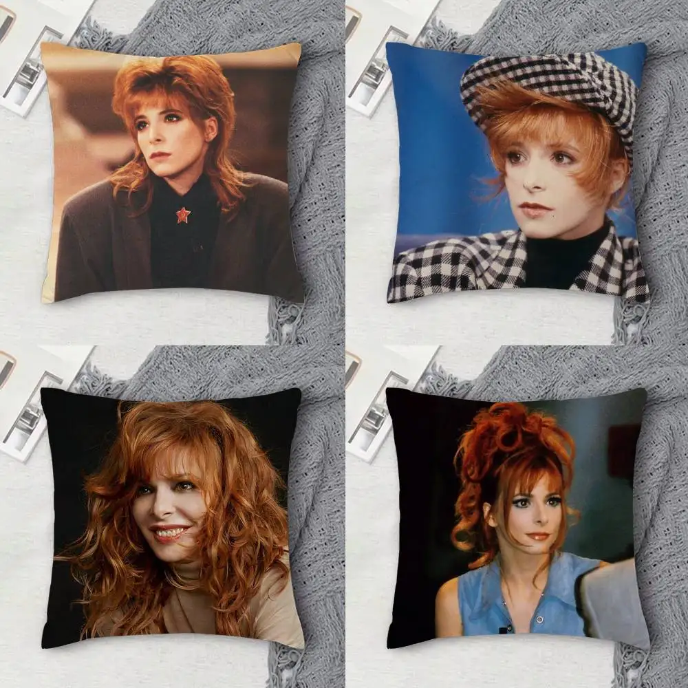 M-Mylene Farmer Double-sided Printed Square Decorative Cushion Cover for Sofa Living Room Home Decor
M-Mylene Farmer Double-sided Printed Square Decorative Cushion Cover for Sofa Living Room Home Decor