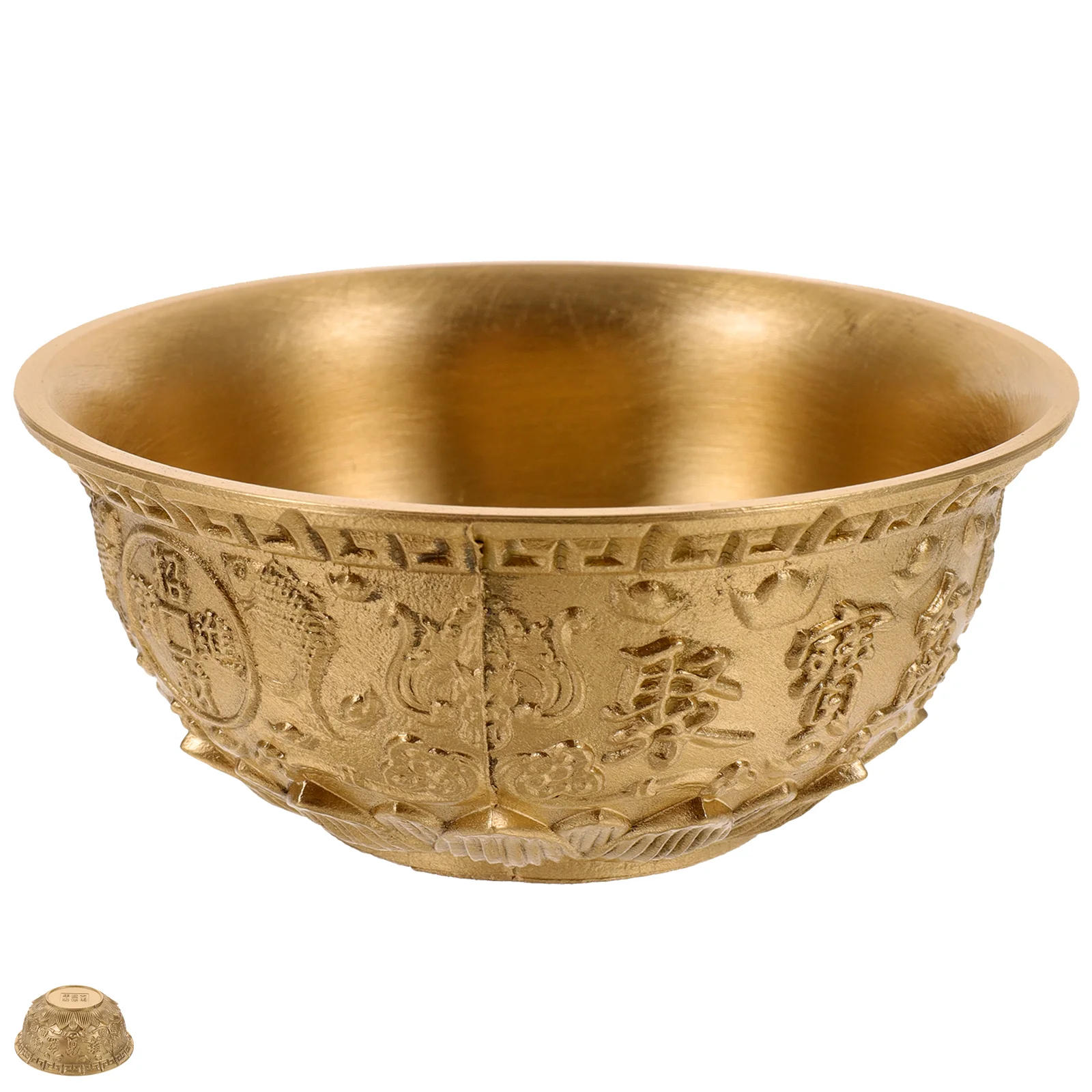 Bowl Cornucopia Ornament Basket Ornaments Christmas Brass Wealth Basin Year Lucky for Money
Bowl Cornucopia Ornament Basket Ornaments Christmas Brass Wealth Basin Year Lucky for Money