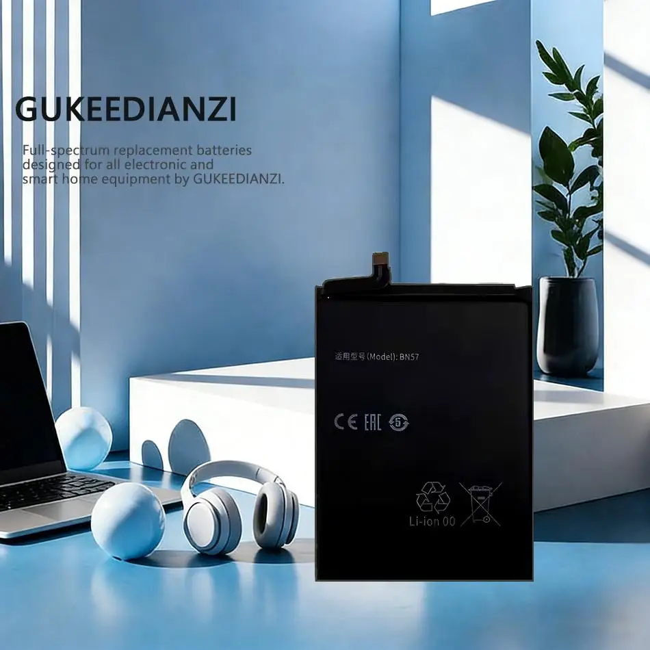 Высокоэффективная батарея для мобильного телефона 5160 мАч BN57 для Xiaomi Pocophone X3 Poco Pro, безопасная в использовании
Высокоэффективная батарея для мобильного телефона 5160 мАч BN57 для Xiaomi Pocophone X3 Poco Pro, безопасная в использовании