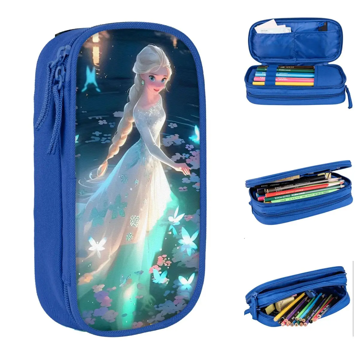 New Closed Fired Elsa Pencil Cases Creative Frozen Pen Holder Bag for Student Large Storage Office Gifts Pencilcases
New Closed Fired Elsa Pencil Cases Creative Frozen Pen Holder Bag for Student Large Storage Office Gifts Pencilcases