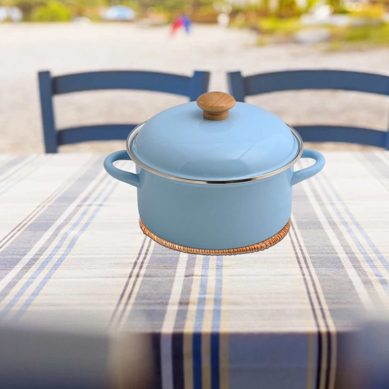 1 pc Woven Heat Resistant Coaster Insulated Pot Pad Non Slip Bowl Holder Table Mat For Home Dining Decoration
1 pc Woven Heat Resistant Coaster Insulated Pot Pad Non Slip Bowl Holder Table Mat For Home Dining Decoration