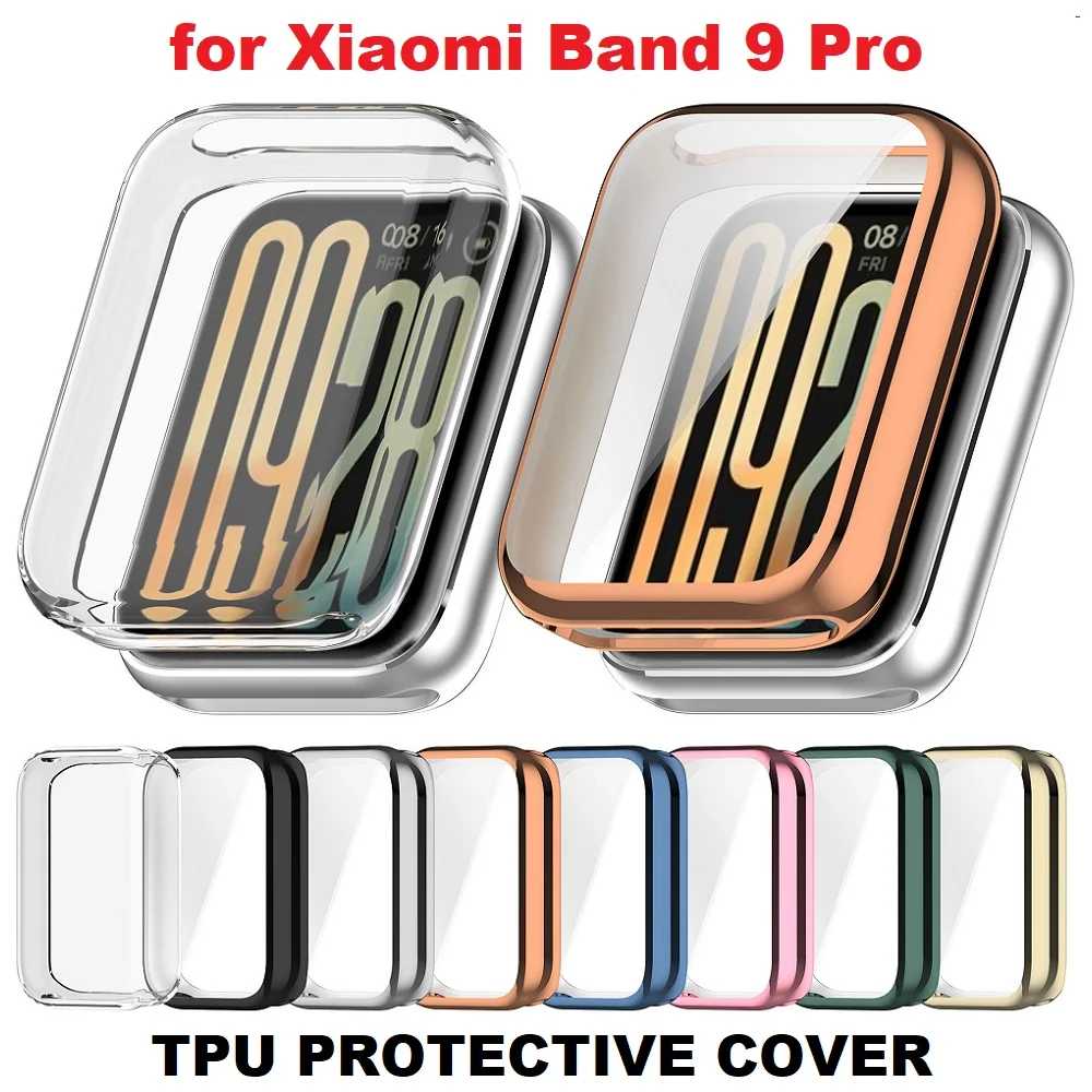 30 шт. защитный чехол для умных часов Xiaomi Band 9 Pro, мягкий ТПУ, полноэкранный защитный чехол, защитная оболочка
30 шт. защитный чехол для умных часов Xiaomi Band 9 Pro, мягкий ТПУ, полноэкранный защитный чехол, защитная оболочка