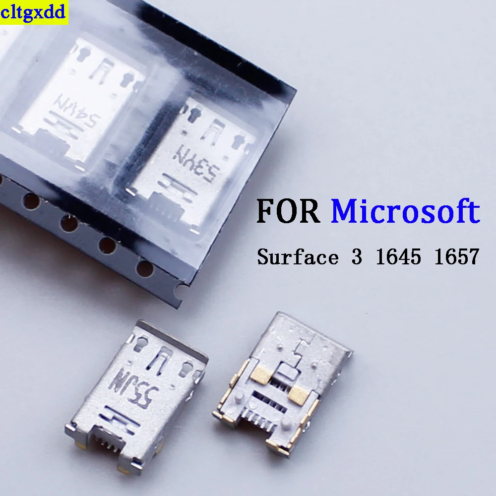 cltgxdd 1-10 pieces are suitable FOR Microsoft Surface 3 RT3 1645 1657 micro socket USB charging port, new micro USB connector
cltgxdd 1-10 pieces are suitable FOR Microsoft Surface 3 RT3 1645 1657 micro socket USB charging port, new micro USB connector