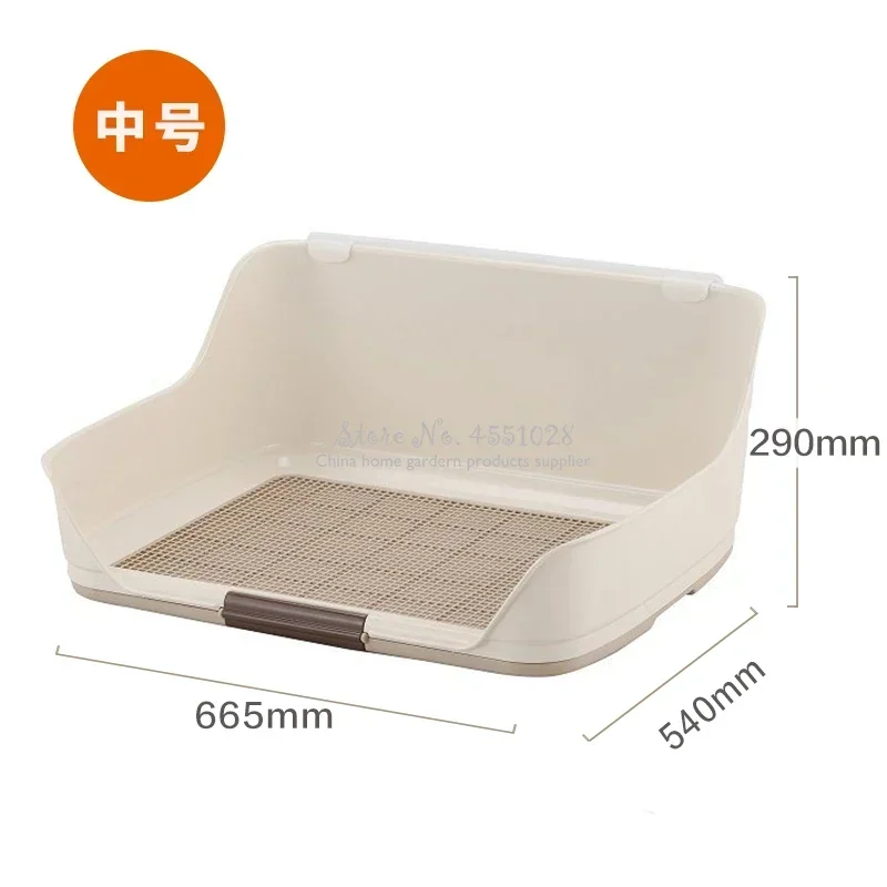 Indoor Resin Potty Training Tray for Male And Boy Puppies with No-Torn Toilet Pad Included Diaper Pee Post Protection Wall
Indoor Resin Potty Training Tray for Male And Boy Puppies with No-Torn Toilet Pad Included Diaper Pee Post Protection Wall