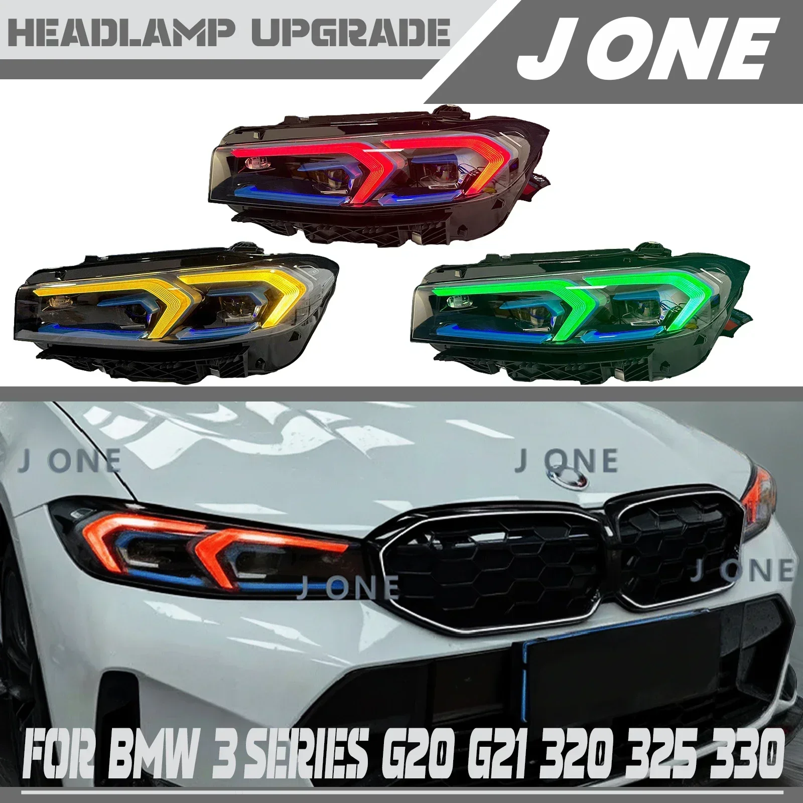 Фары в сборе с RGB DRL для BMW 3 серии G20 G21, подходят для 320i 325i 330i 2023-2025 годов, настраиваемые LED, обновление в стиле OE
Фары в сборе с RGB DRL для BMW 3 серии G20 G21, подходят для 320i 325i 330i 2023-2025 годов, настраиваемые LED, обновление в стиле OE