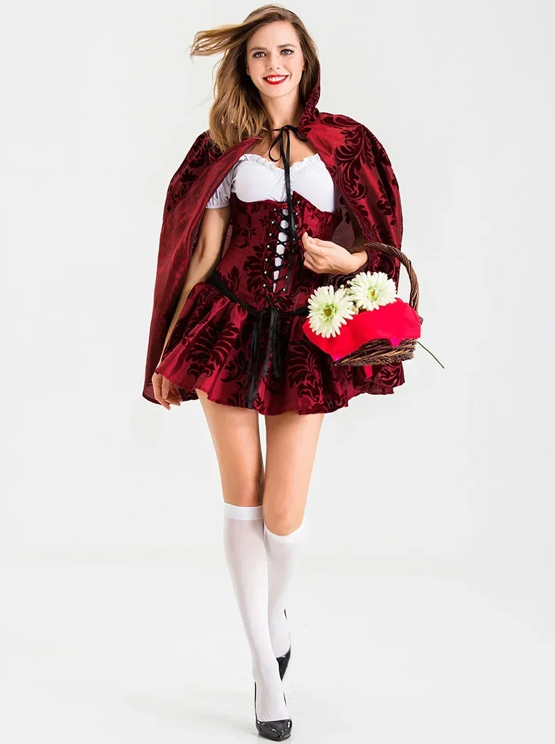 Disfraz de Reina del palacio Retro gótico Sexy para Halloween, disfraz de escenario actuación de Anime, Caperucita Roja
Disfraz de Reina del palacio Retro gótico Sexy para Halloween, disfraz de escenario actuación de Anime, Caperucita Roja