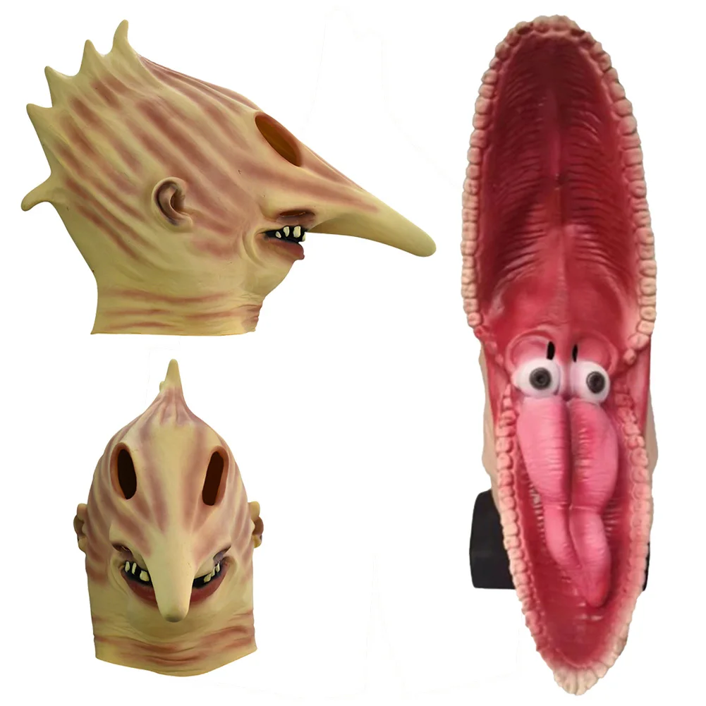 Movie Insect Liquid Barbara Adam Mask Cosplay Latex Disguise Headgear Unisex Women Men Adult Halloween Party Role Play Props
Movie Insect Liquid Barbara Adam Mask Cosplay Latex Disguise Headgear Unisex Women Men Adult Halloween Party Role Play Props