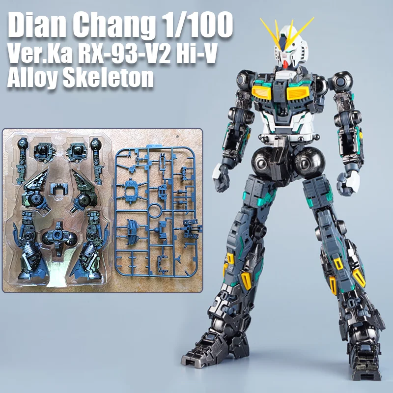 In Stock Dian Chang Ver.Ka RX-93-V2 Hi-V MG 1/100 Alloy Skeleton Nu (KA Ver.) Accessories Package Assembly Model Kit Toy Gifts
In Stock Dian Chang Ver.Ka RX-93-V2 Hi-V MG 1/100 Alloy Skeleton Nu (KA Ver.) Accessories Package Assembly Model Kit Toy Gifts