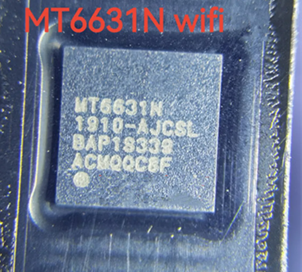 10 шт. 100% новый оригинальный MT6631N для A10S Wi-Fi IC для чипа модуля Wi-Fi Reno2
10 шт. 100% новый оригинальный MT6631N для A10S Wi-Fi IC для чипа модуля Wi-Fi Reno2