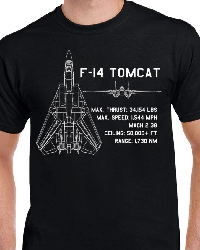 F-14 Tomcat Jet Plane Schematic Men T-Shirt Short Sleeve Casual 100% Cotton Shirt 
F-14 Tomcat Jet Plane Schematic Men T-Shirt Short Sleeve Casual 100% Cotton Shirt