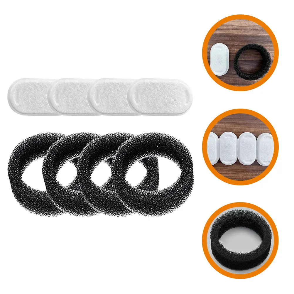 8Pcs Cat Water Fountain Filter Replacement Set Natural Activated Carbon Cotton Filters for Pet Dog Water Dispenser Fountain
8Pcs Cat Water Fountain Filter Replacement Set Natural Activated Carbon Cotton Filters for Pet Dog Water Dispenser Fountain