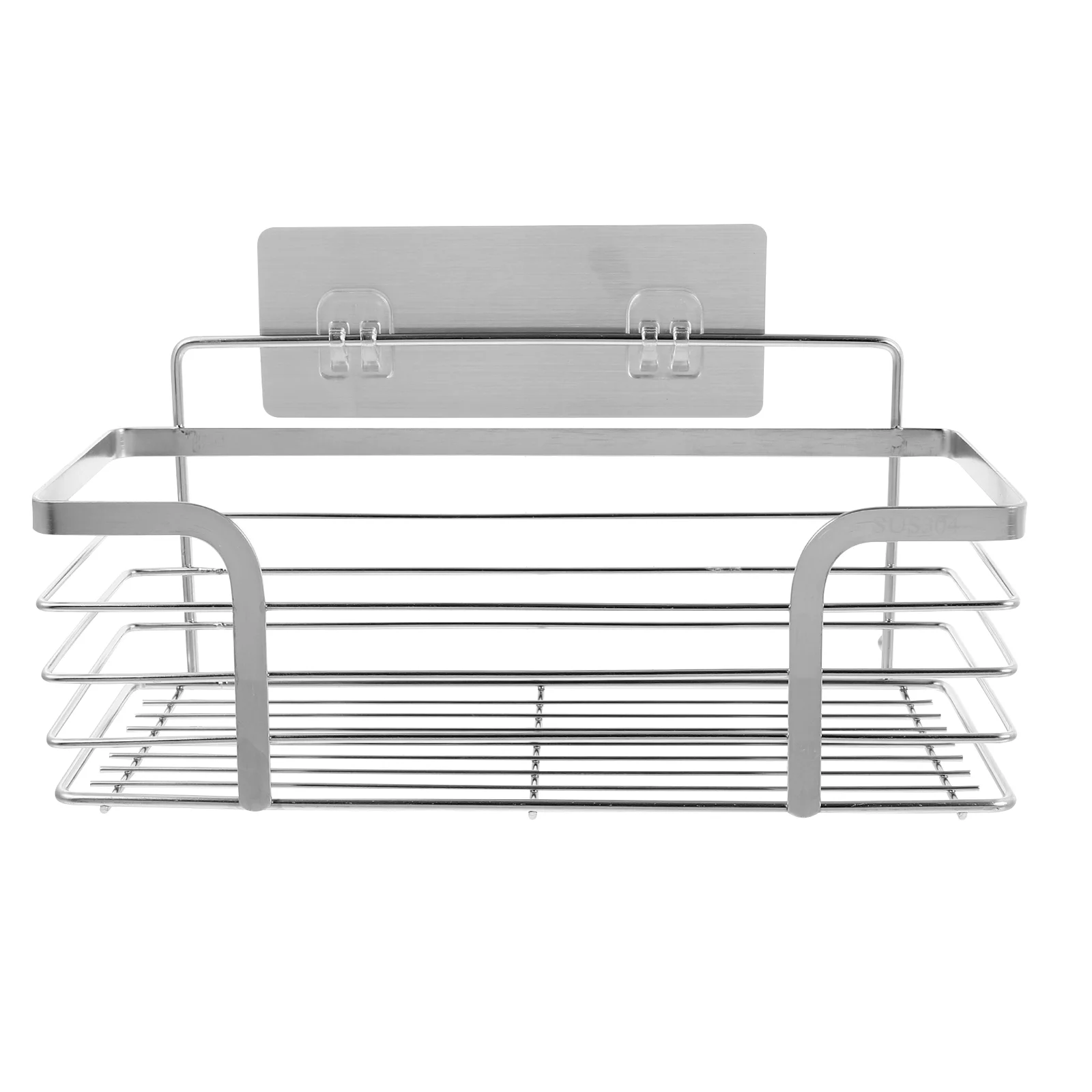 Stainless Steel Shelf Practical Storage Rack Organizer for Bathroom Wall Mounted Shower Kitchen Holder Silver
Stainless Steel Shelf Practical Storage Rack Organizer for Bathroom Wall Mounted Shower Kitchen Holder Silver