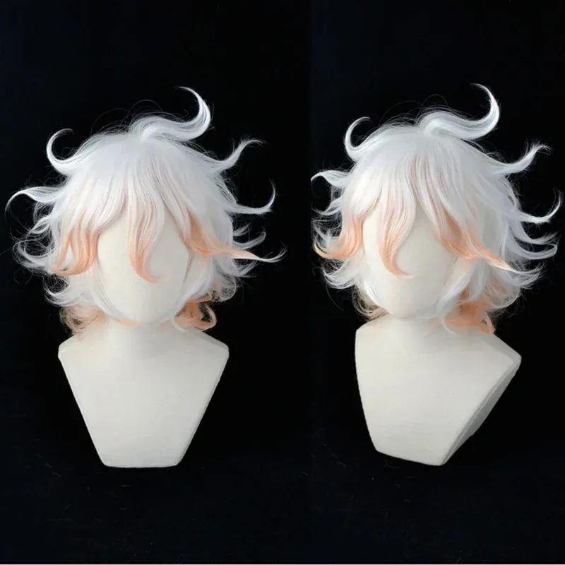 Парик для косплея A Litter Of Bears, аниме Danganronpa Nagito Komaeda, короткий градиент, белый, розовый, вьющийся, термостойкий, синтетический, новинка 2023 года
Парик для косплея A Litter Of Bears, аниме Danganronpa Nagito Komaeda, короткий градиент, белый, розовый, вьющийся, термостойкий, синтетический, новинка 2023 года