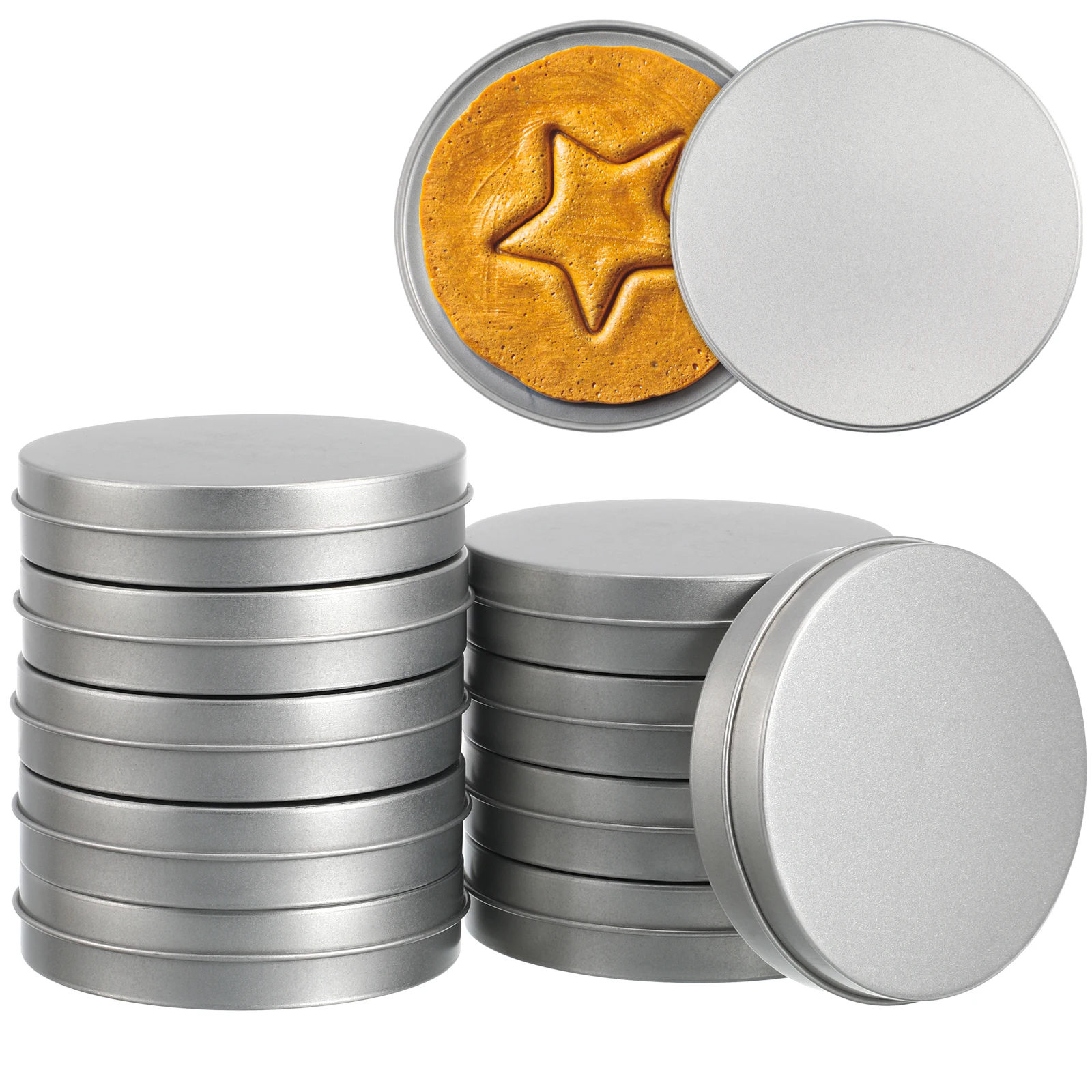 10pcs Candy Storage Boxes Iron Material Wide Mouth Biscuit Containers Snack Cases Tea Holders HomeDecoration
10pcs Candy Storage Boxes Iron Material Wide Mouth Biscuit Containers Snack Cases Tea Holders HomeDecoration