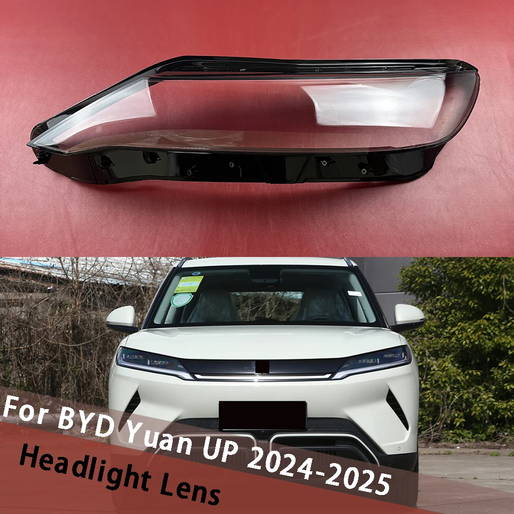 Car Front Lampshade For BYD Yuan UP 2024 2025 Transparent Shell Headlight Housing Headlamp Lamp Cover Lens Plexiglass Shade
Car Front Lampshade For BYD Yuan UP 2024 2025 Transparent Shell Headlight Housing Headlamp Lamp Cover Lens Plexiglass Shade