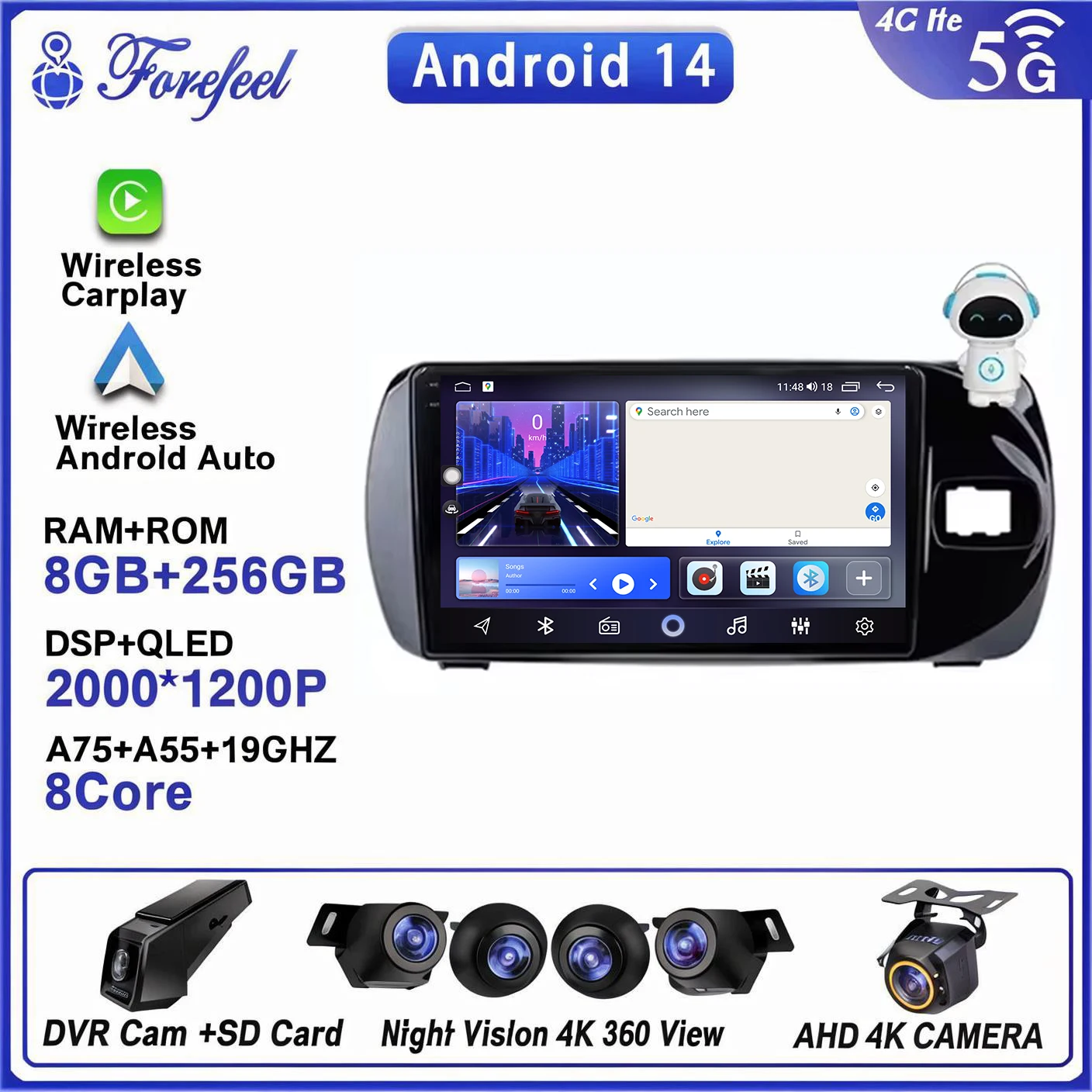 Android 13 для Toyota Vitz 3 XP 130 2014-2019, мультимедийный автомобильный монитор, видеоплеер, автомобильное радио, навигация, Женская камера
Android 13 для Toyota Vitz 3 XP 130 2014-2019, мультимедийный автомобильный монитор, видеоплеер, автомобильное радио, навигация, Женская камера