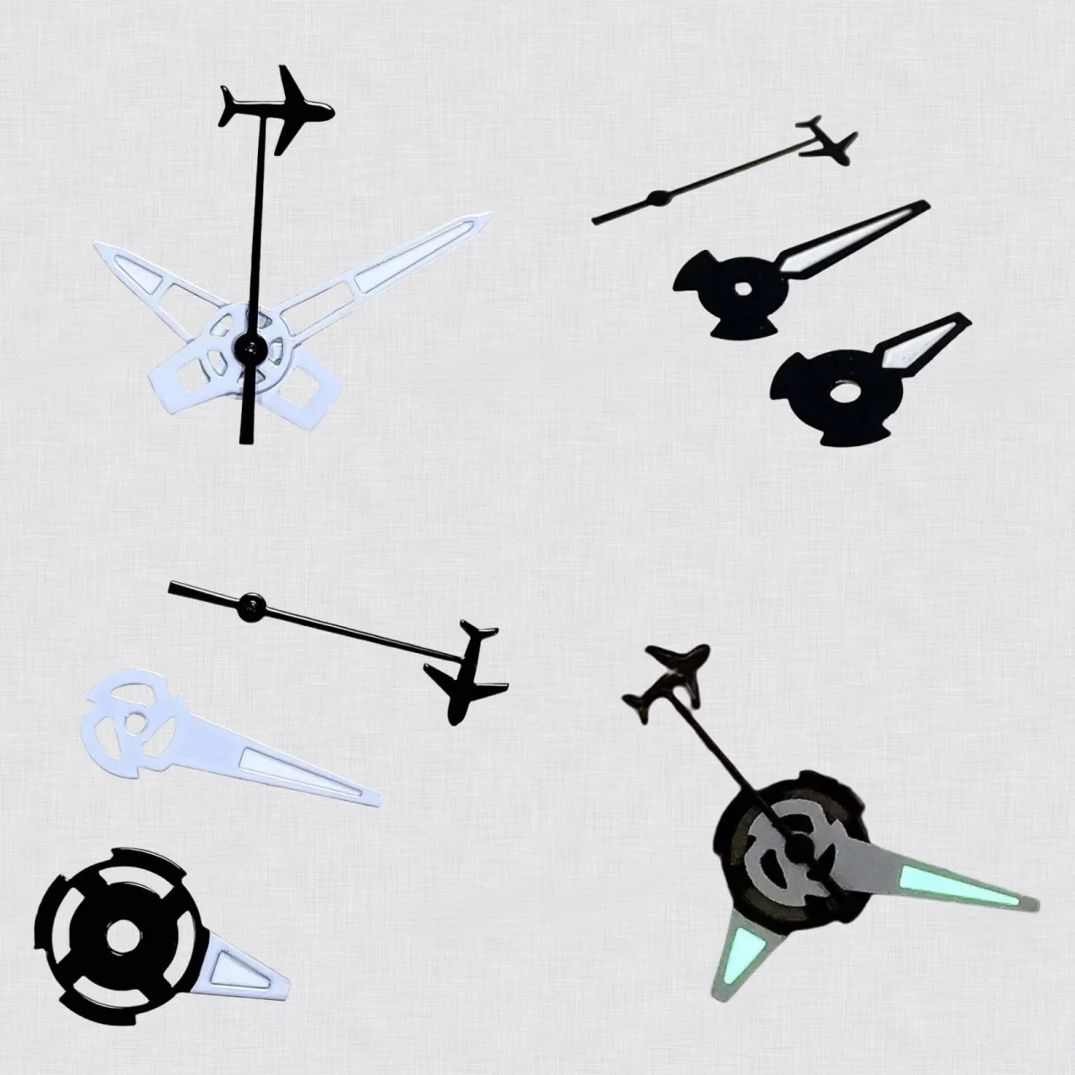 For NH34 NH35 NH36 Watch Hands Green Luminous Black Plane Second Hands for NH70 Movement Spare Part
For NH34 NH35 NH36 Watch Hands Green Luminous Black Plane Second Hands for NH70 Movement Spare Part