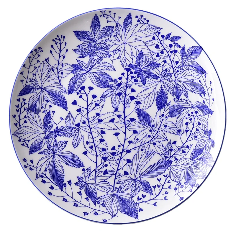 Classic Western style plate, Nordic flat plate, ceramic steak plate, main dining plate, bone china plate
Classic Western style plate, Nordic flat plate, ceramic steak plate, main dining plate, bone china plate