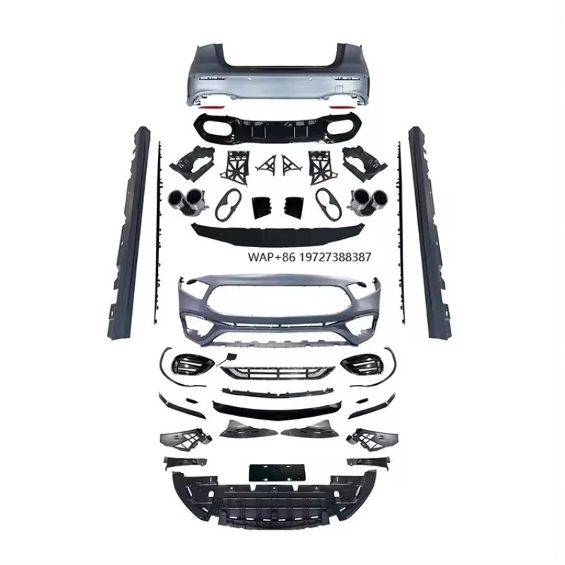 Durable PP Plastic Bodykit Bumper Exhaust Diffuser Full A45 Body Kit for A-Class W177 2019-2025
Durable PP Plastic Bodykit Bumper Exhaust Diffuser Full A45 Body Kit for A-Class W177 2019-2025