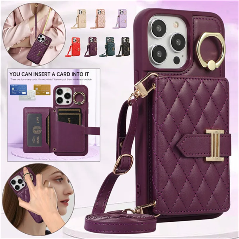 Ring Lanyard Leather Wallet Card Phone Case for iPhone 15 14 Pro Max 13 12 11 XS XR X SE 2022 8 7 Plus Purse Flip Stand Cover
Ring Lanyard Leather Wallet Card Phone Case for iPhone 15 14 Pro Max 13 12 11 XS XR X SE 2022 8 7 Plus Purse Flip Stand Cover