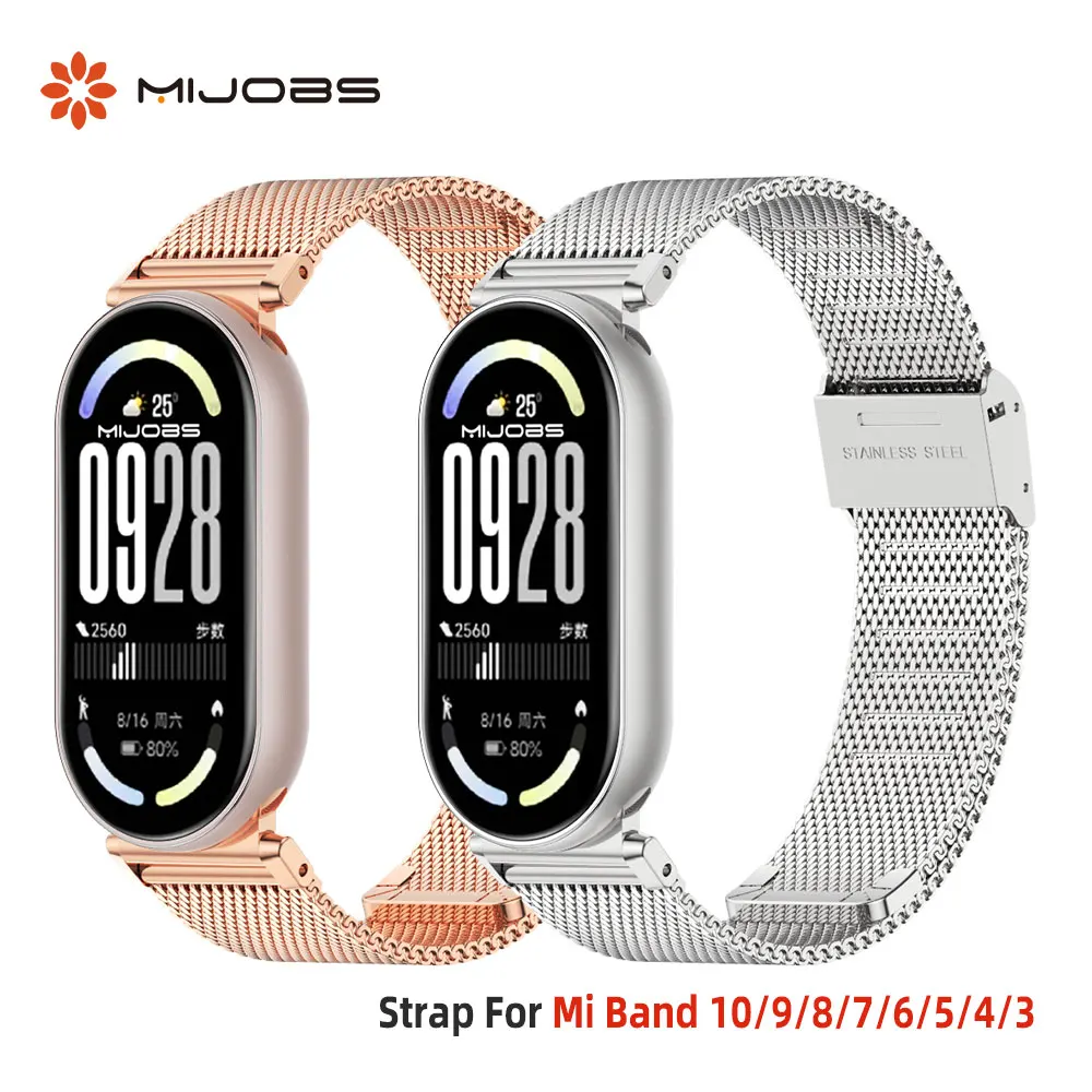 Strap For Mi Band 10 Wristband for Mi Band 8 9 10 Stainless Steel Watchband for Mi Band 9 Milanesse Wrist Strap for Mi Band 9
Strap For Mi Band 10 Wristband for Mi Band 8 9 10 Stainless Steel Watchband for Mi Band 9 Milanesse Wrist Strap for Mi Band 9