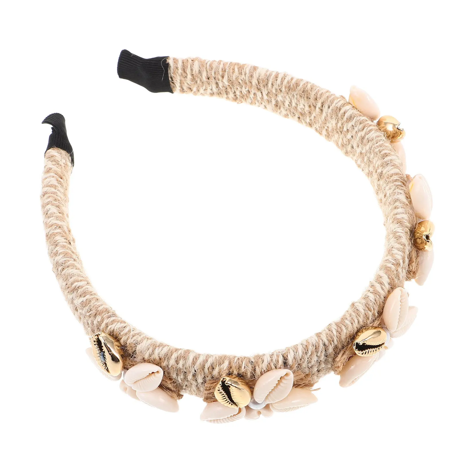 Natural Jute Rope Seashell Headband Lightweight Wide Brim Pearl Shell Hairband Headpiece Beach Hair Accessories Women
Natural Jute Rope Seashell Headband Lightweight Wide Brim Pearl Shell Hairband Headpiece Beach Hair Accessories Women
