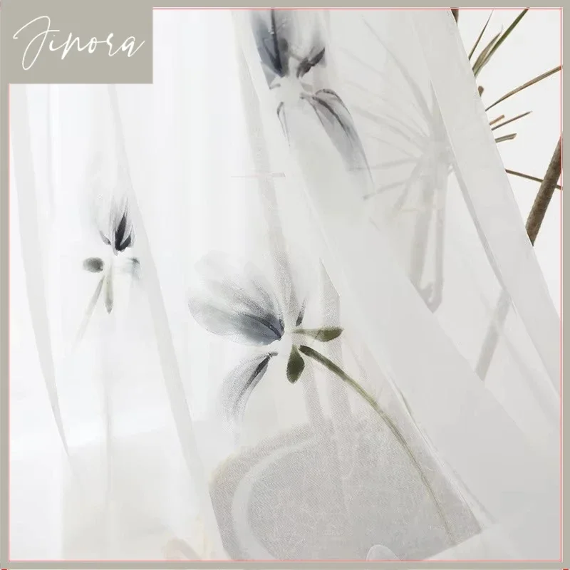 Hand-painted New Chinese Style Semi-permeable Gauze Curtain For Living Room And Bedroom Tulle Curtains Living Room Curtain
Hand-painted New Chinese Style Semi-permeable Gauze Curtain For Living Room And Bedroom Tulle Curtains Living Room Curtain