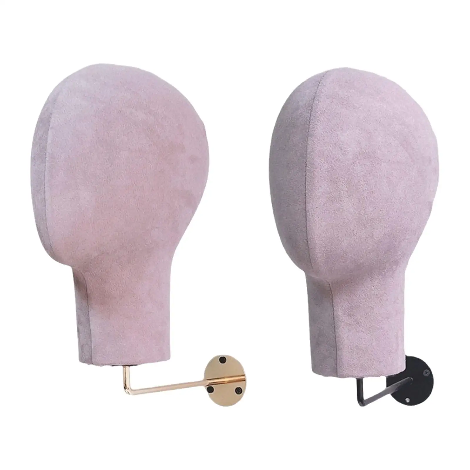 Wig Head Stand Holder Prop Headwear Mannequin Head Wall Mount for Hats Caps
Wig Head Stand Holder Prop Headwear Mannequin Head Wall Mount for Hats Caps