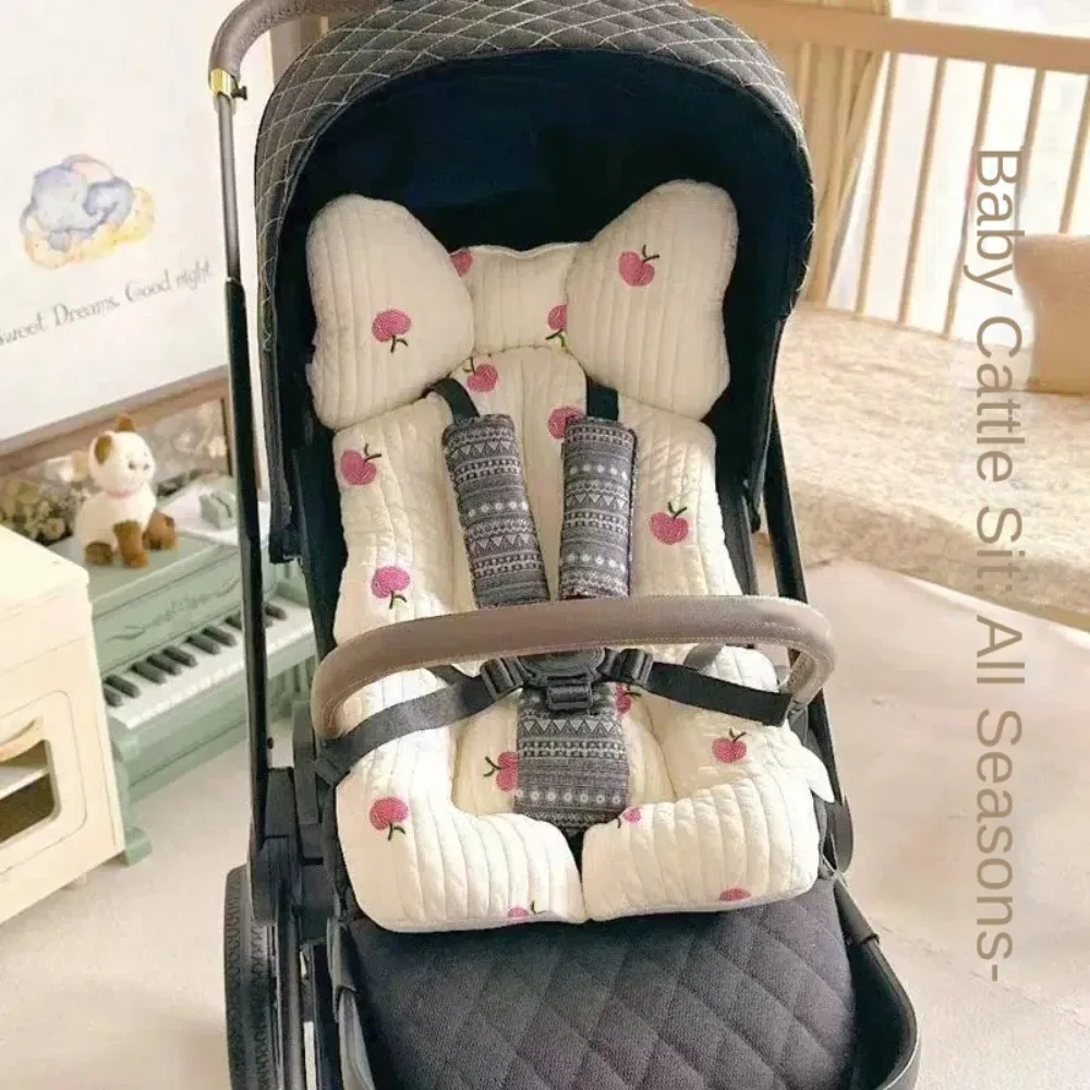 Universal Comfort Soft Stroller Seat Cushion Skin-friendly Bear Embroidery Baby Pram Cushion Cute Infant Seat Liner Pad Toddler
Universal Comfort Soft Stroller Seat Cushion Skin-friendly Bear Embroidery Baby Pram Cushion Cute Infant Seat Liner Pad Toddler