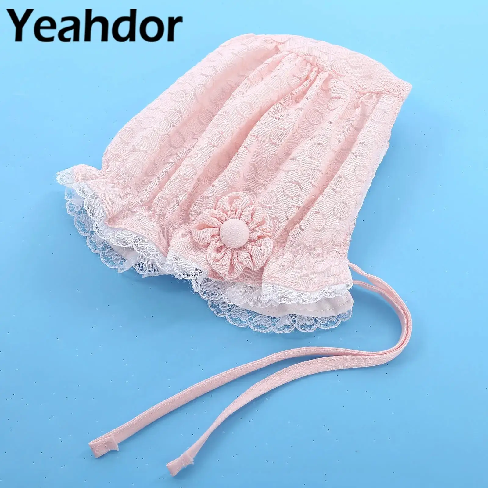 Toddlers Sun-proof Hat Baby Lace Sweet Girl Hats Self-tied Strap Cute Headwear for Birthday Party Wedding Accessory
Toddlers Sun-proof Hat Baby Lace Sweet Girl Hats Self-tied Strap Cute Headwear for Birthday Party Wedding Accessory