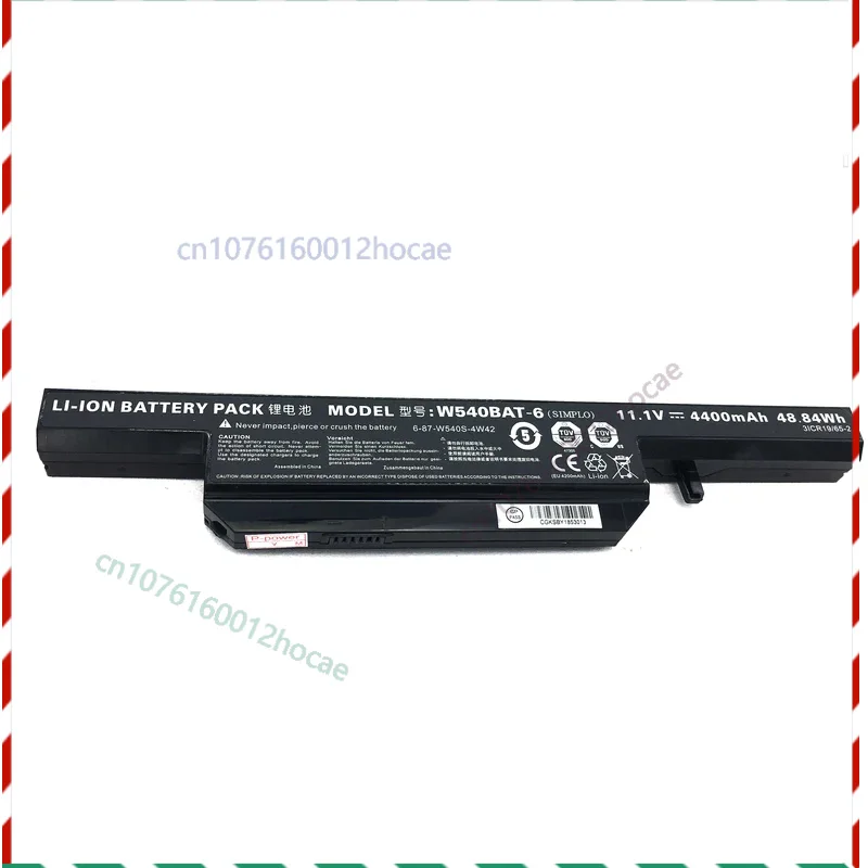 Оригинальный аккумулятор для ноутбука W540BAT-6 6-87-W540S-4W42, для CLEVO W540EU W545EU W550 W551SU1 W555SUY W559EU Gigabyte Q22552 Nexos
Оригинальный аккумулятор для ноутбука W540BAT-6 6-87-W540S-4W42, для CLEVO W540EU W545EU W550 W551SU1 W555SUY W559EU Gigabyte Q22552 Nexos