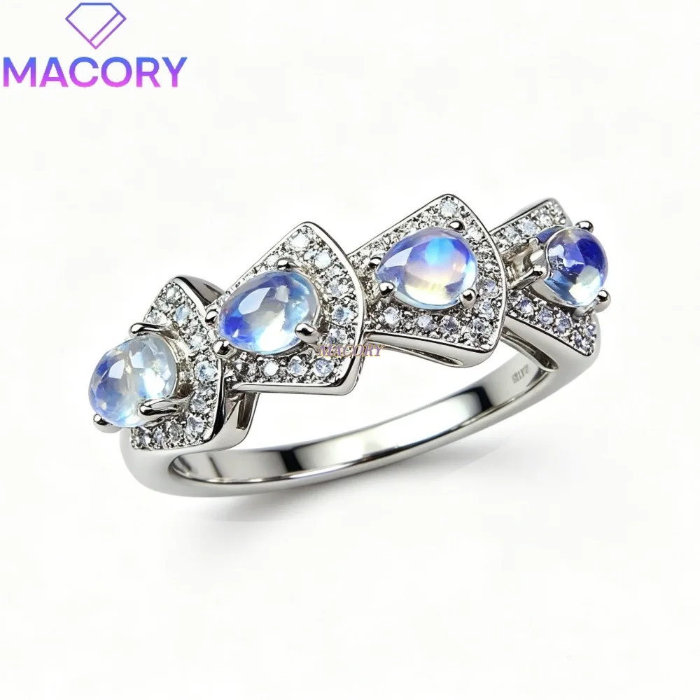 Moonstone ring 925 silver gentle elegant classy perfect for parties weddings holidays and versatile as a delicate gift
Moonstone ring 925 silver gentle elegant classy perfect for parties weddings holidays and versatile as a delicate gift