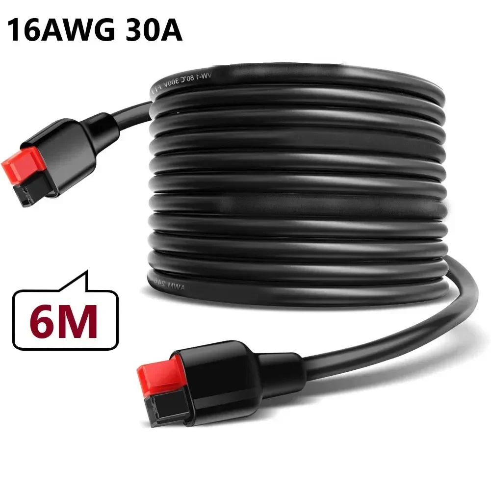 16AWG For Anderson Connector Solar Extension Cord for Solar Generators and Panels 45A Heavy Duty Tinned Copper
16AWG For Anderson Connector Solar Extension Cord for Solar Generators and Panels 45A Heavy Duty Tinned Copper