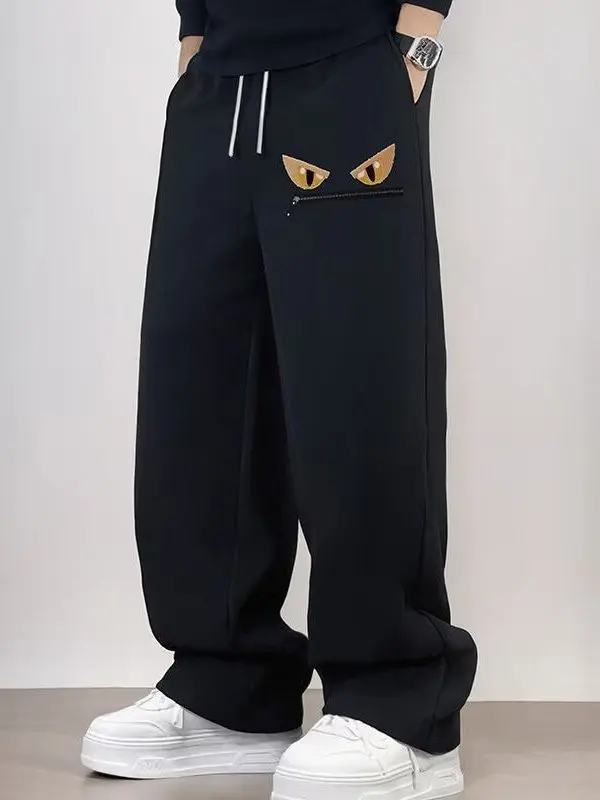 Мужские брюки с принтом, осенние, новые, прямого кроя, на флисовой подкладке, повседневные, свободные, больших размеров, спортивные, для отдыха, длинные брюки
Мужские брюки с принтом, осенние, новые, прямого кроя, на флисовой подкладке, повседневные, свободные, больших размеров, спортивные, для отдыха, длинные брюки