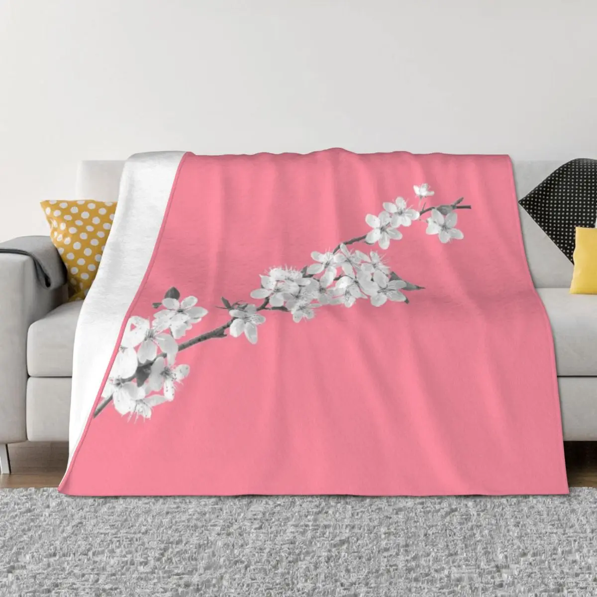 Sakura crush - Pearl on rose Throw Blanket decorative Thins Thin Blankets
Sakura crush - Pearl on rose Throw Blanket decorative Thins Thin Blankets