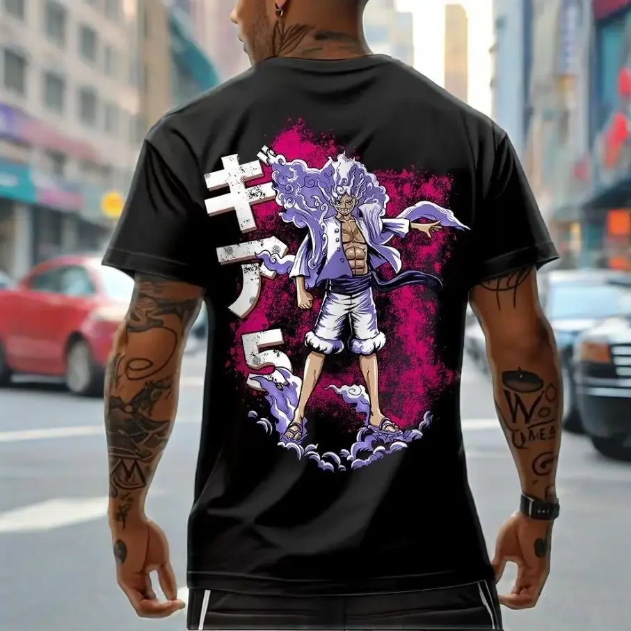 ONE PIECE Japanese-style Anime Loose Large-size Retro Heavy Cotton Round Neck Short-sleeved T-shirt for Men and Women
ONE PIECE Japanese-style Anime Loose Large-size Retro Heavy Cotton Round Neck Short-sleeved T-shirt for Men and Women