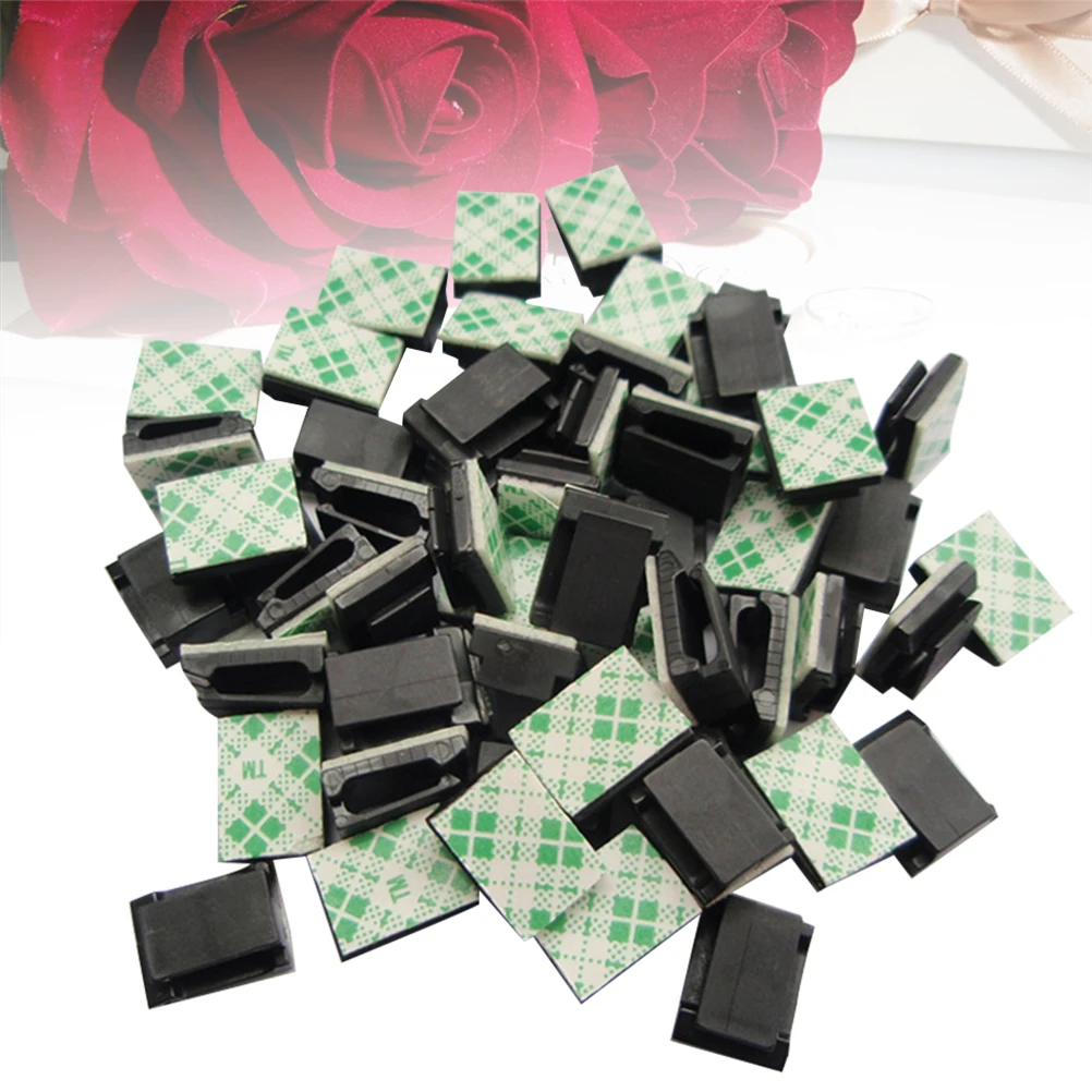 150 pcs Cable Cord Clips Adhesive Fixed Wire Bases For Cables Black Lightweight Plastic Durable Corrosion Resistant Wire
150 pcs Cable Cord Clips Adhesive Fixed Wire Bases For Cables Black Lightweight Plastic Durable Corrosion Resistant Wire