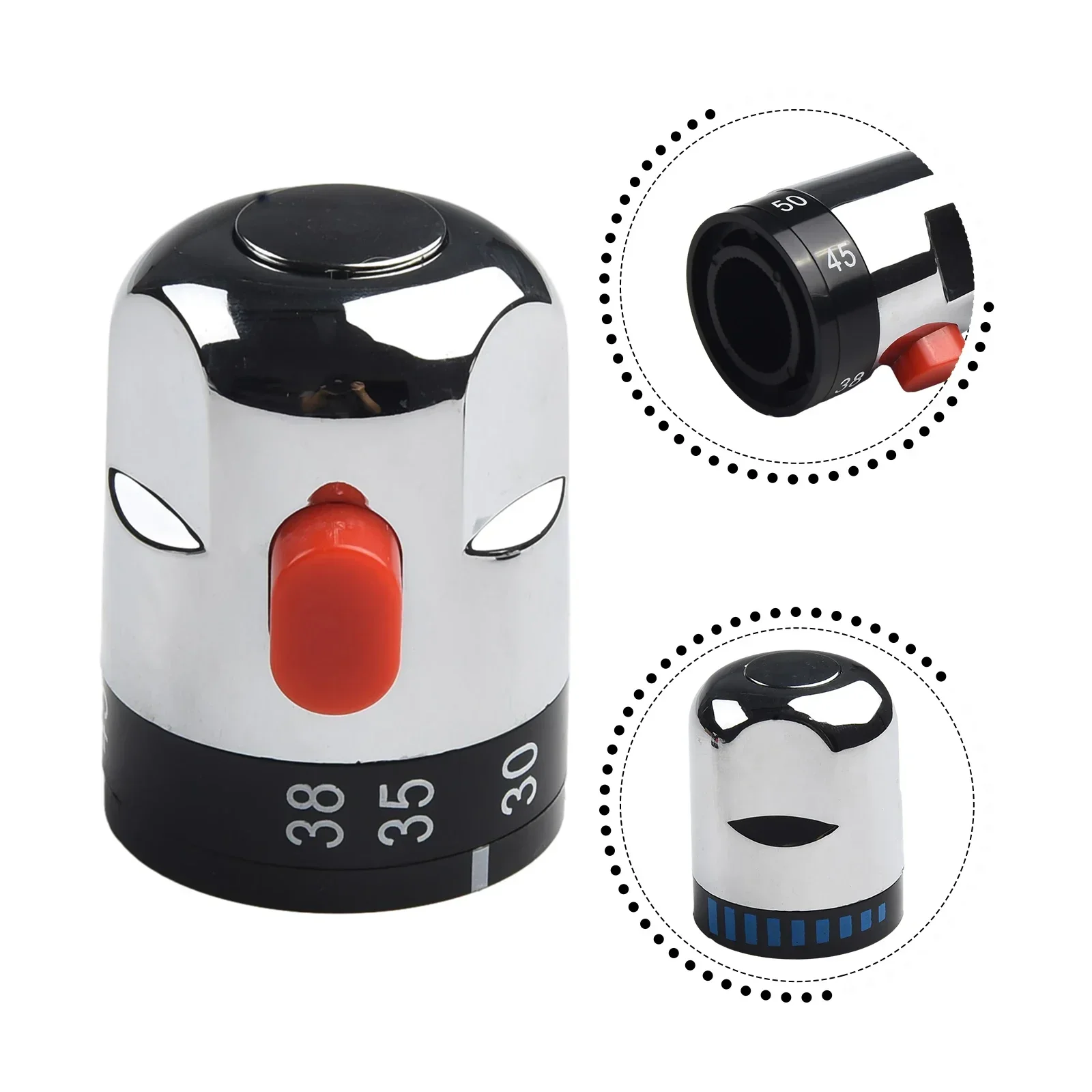-1 Pairrr TThermostatic Valve Core Intelligent On Off Control Handles For Bath Shower Mixer Taps Solar Thermostatic Valve Head
-1 Pairrr TThermostatic Valve Core Intelligent On Off Control Handles For Bath Shower Mixer Taps Solar Thermostatic Valve Head