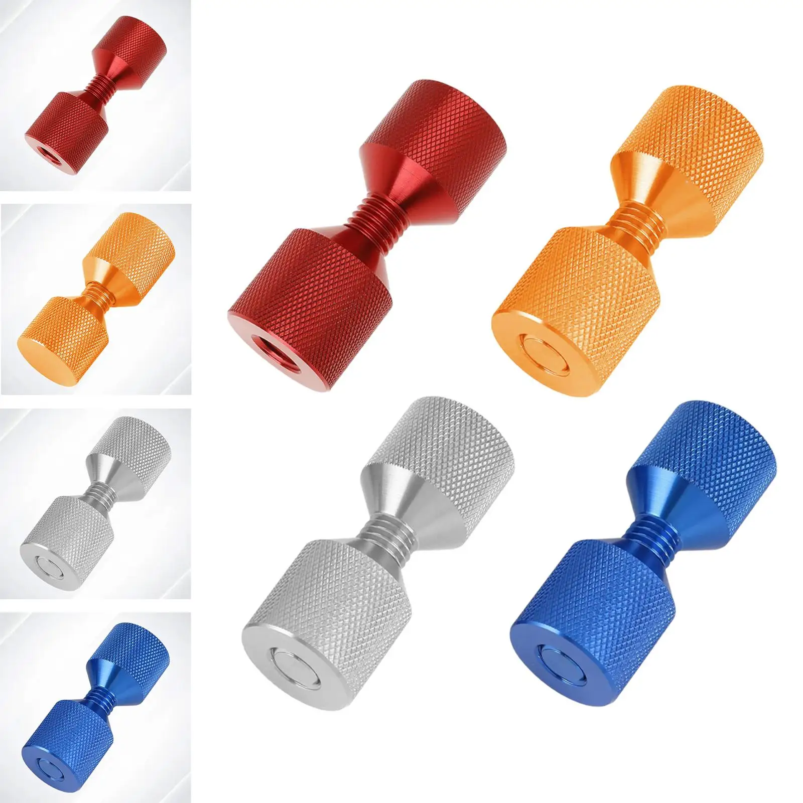 Two Hole Pins Set Aluminum Alloy Flange Dowel Pin Easy Use Alignment Tool for Factory Machines and Car Repair
Two Hole Pins Set Aluminum Alloy Flange Dowel Pin Easy Use Alignment Tool for Factory Machines and Car Repair